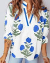 Royal Bloom Top