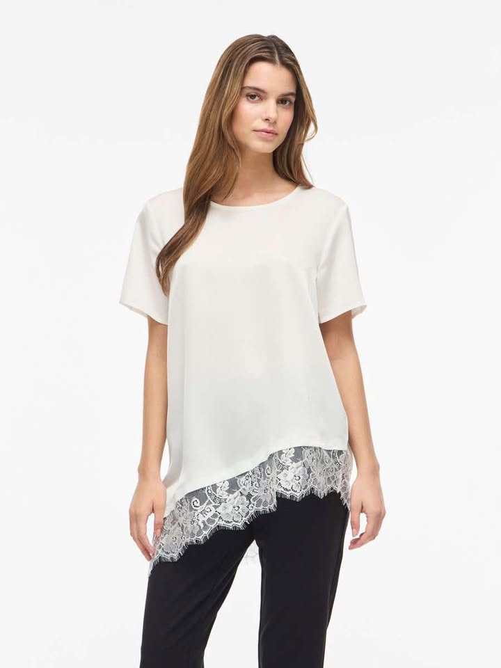 Ivory Lace Top