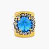 TOVA x Blue Crystal Ring