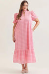 Rose Eyelett Dress