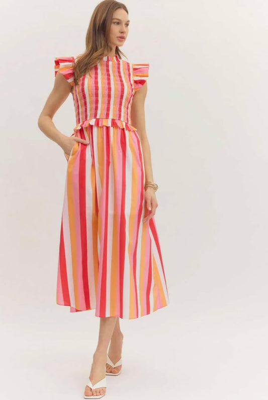 Citrus Sunrise Dress