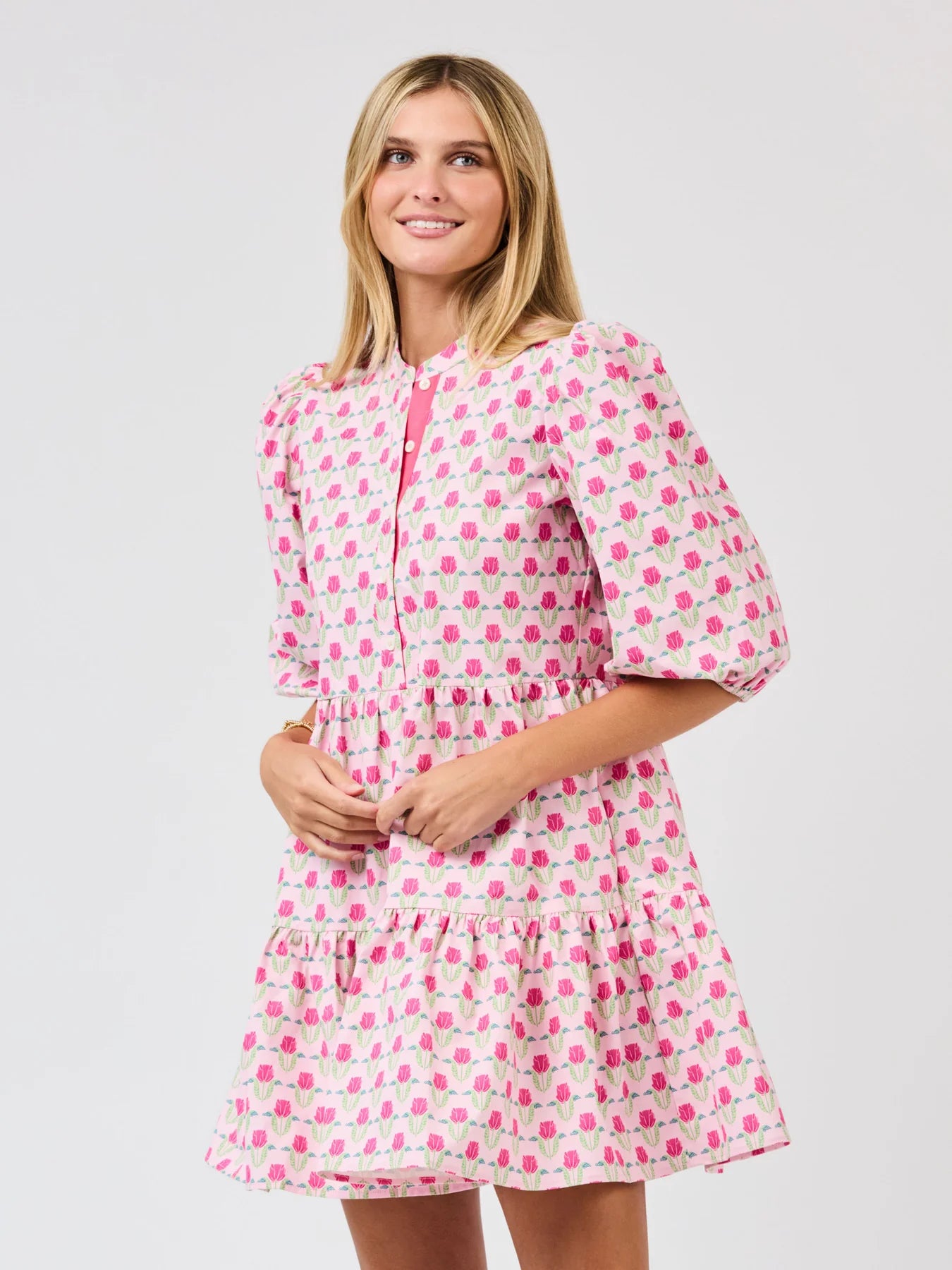 Riley Mini Flora Fanfare Dress