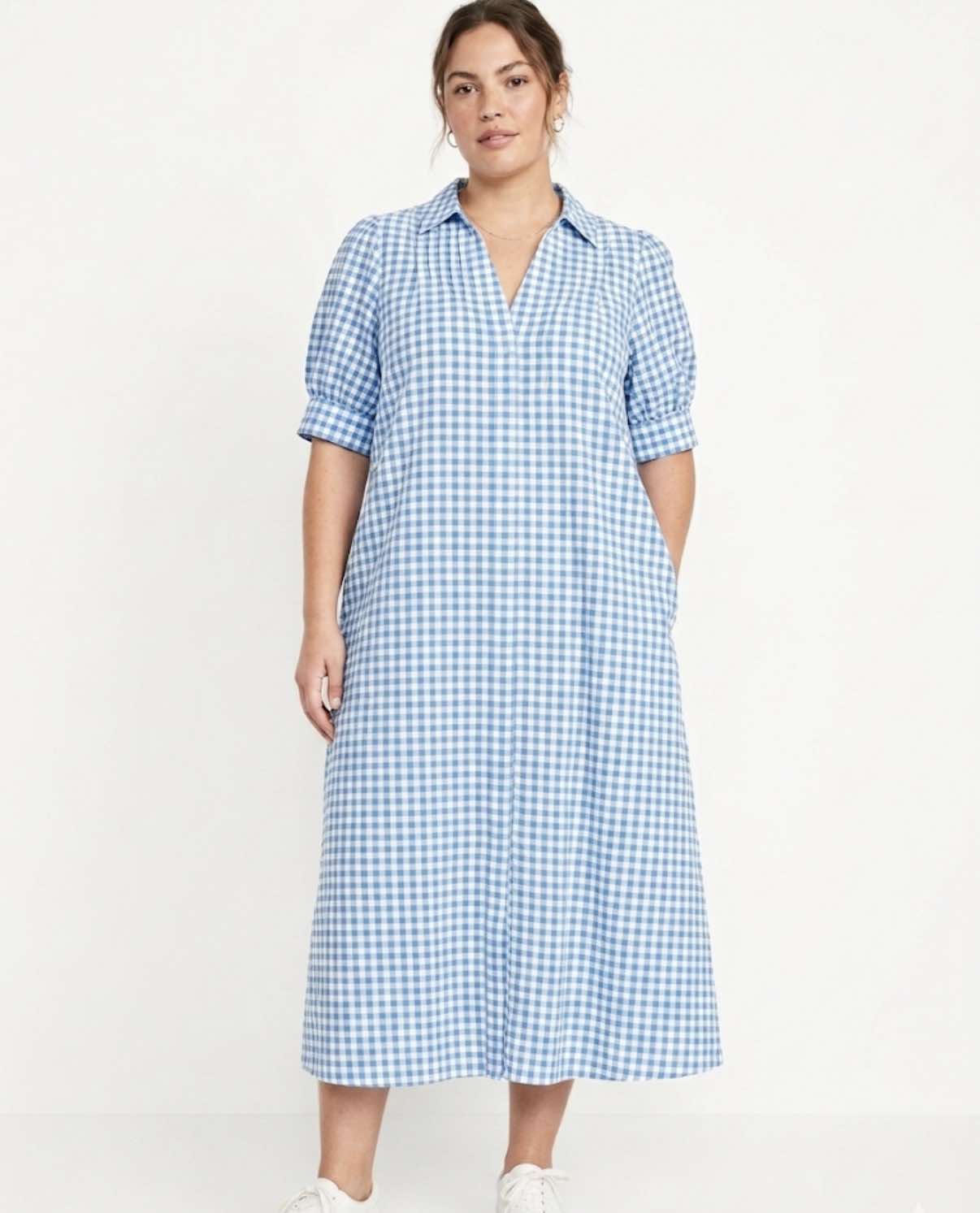 Carolina Gingham Dress CURVY