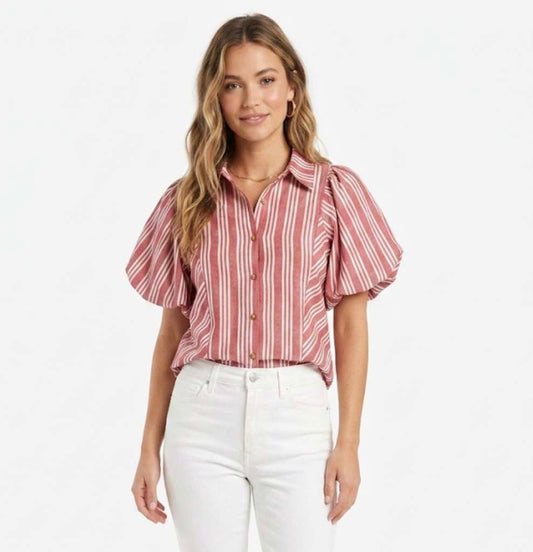 Rustic Stripes Top