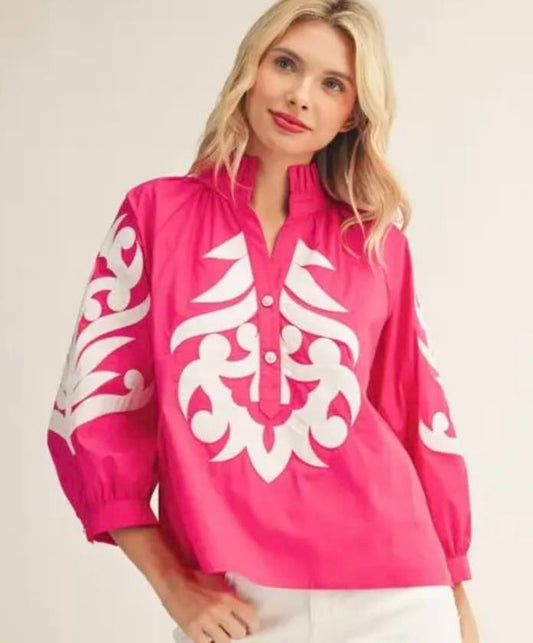 Pink Mirage Top