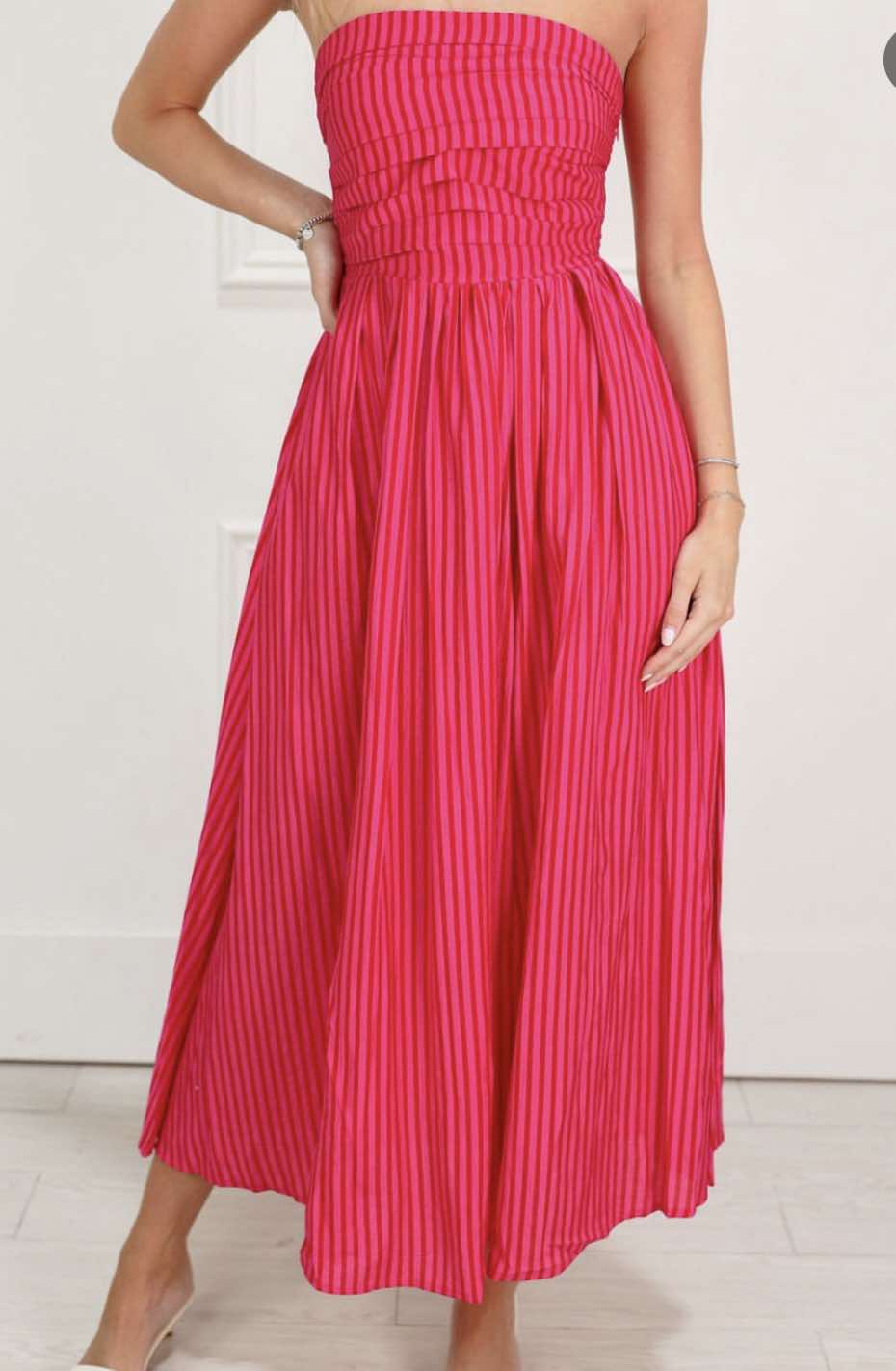 Pink Promenade Dress
