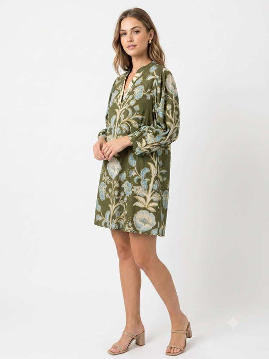 Autumn Olive Dress