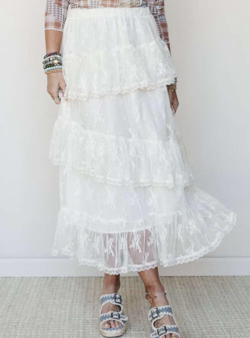 Ophelia Ruffle Skirt