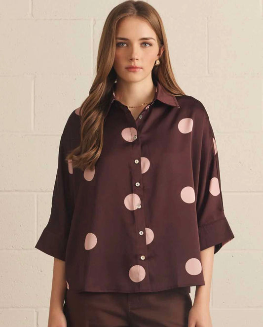 Red Velvet Dot top