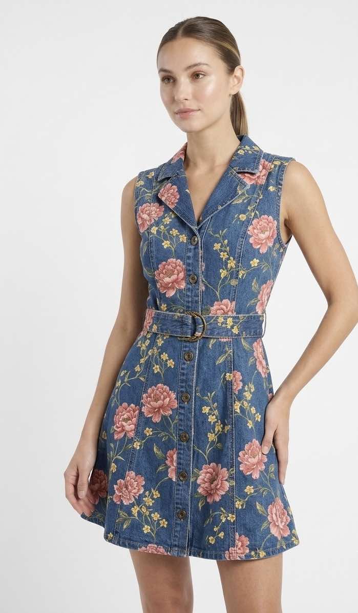 Denim Garden Dress