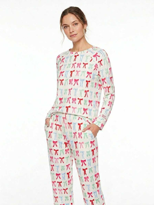 Colorful Bows Annie Pant Set