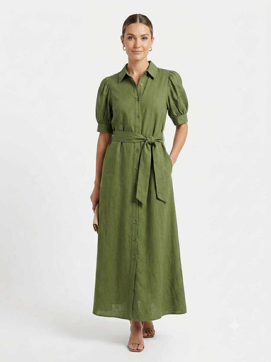 Anna Green Dress