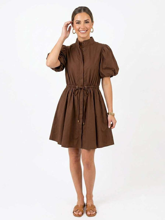 Chocolate Brown Cutie Dress