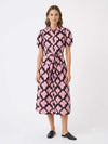 Night Pink Petals Dress