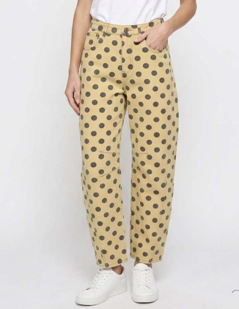 Dots Mineral Wash Pants