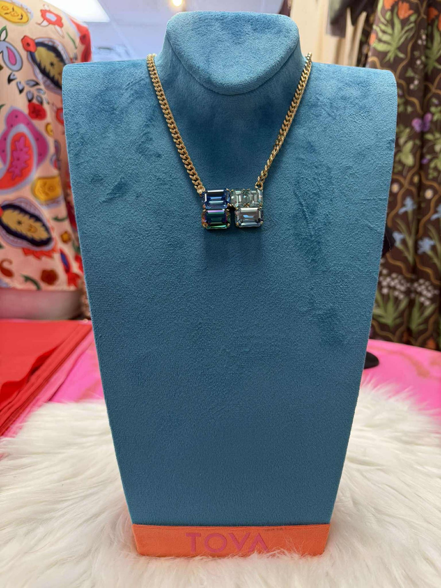 TOVA Rowan Necklace Blues