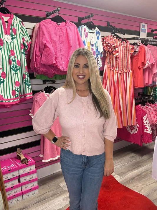 Blush Babe Sweater