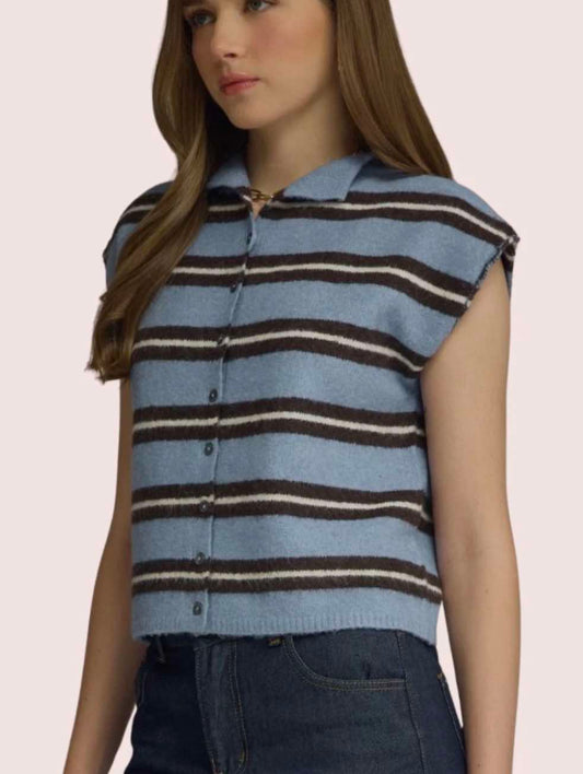 Snuggle Blues Top