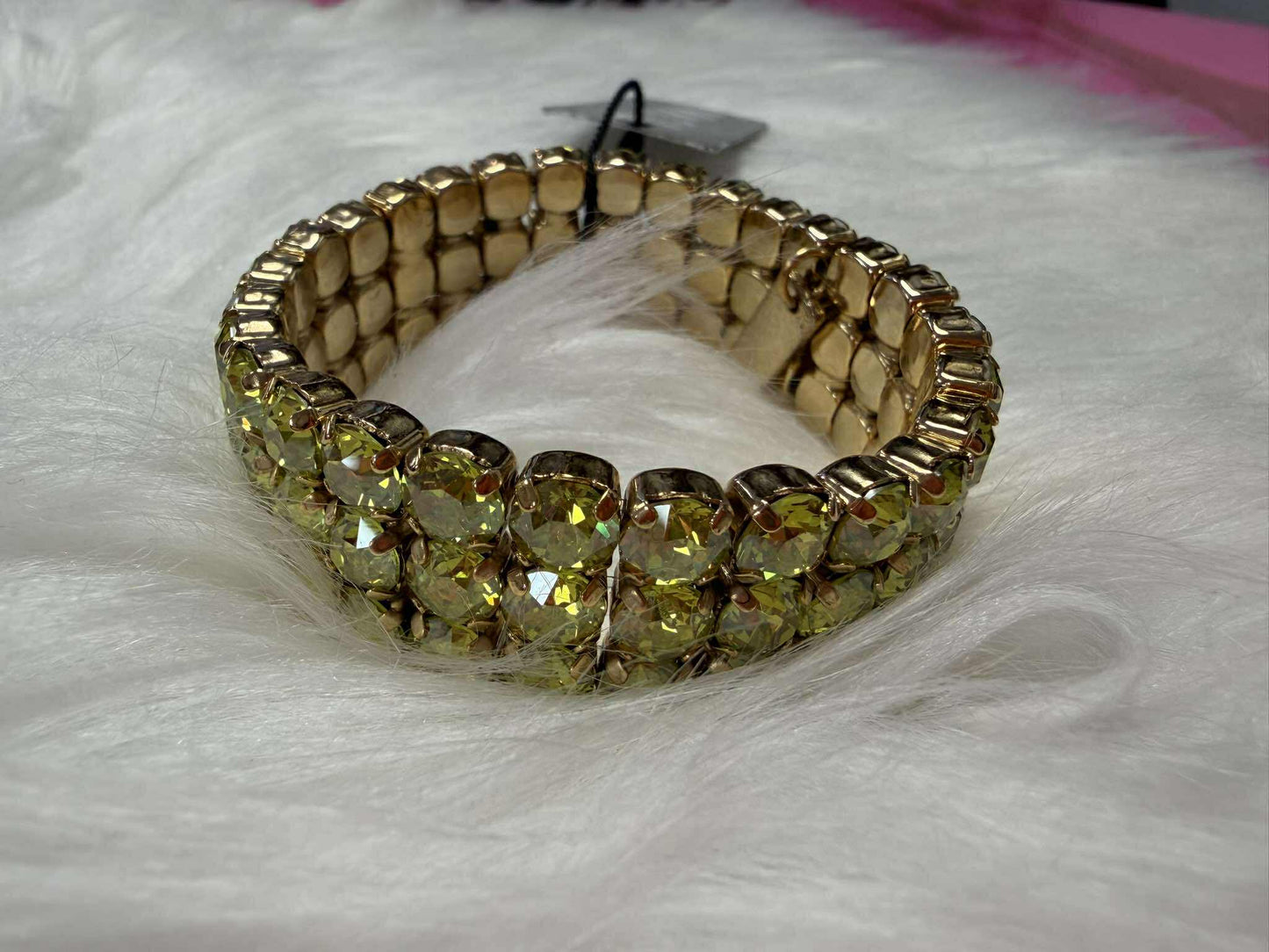 TOVA Olivia Citrus Lime Stretch Bracelet