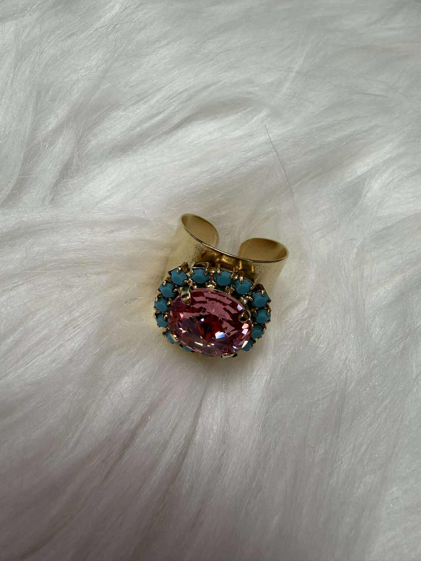 TOVA Jacci Turquoise & Rose Ring
