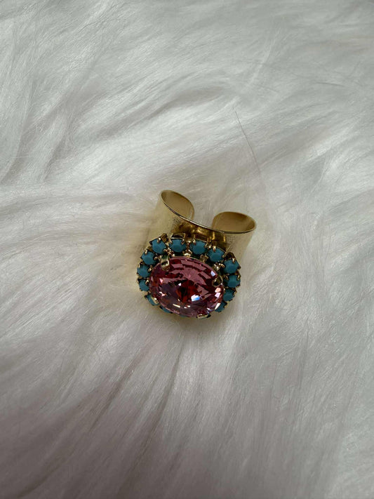 TOVA Jacci Turquoise & Rose Ring