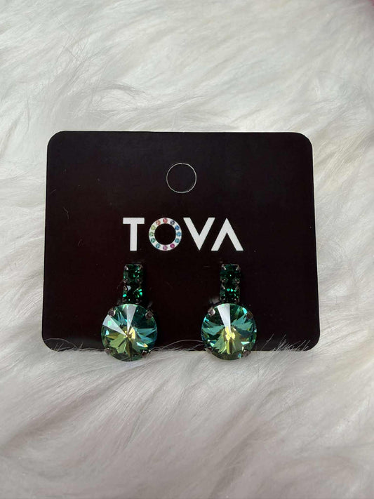 TOVA Dee Gunmetal Electra Earrings