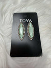 TOVA Alyssa Ultra Mint Earrings
