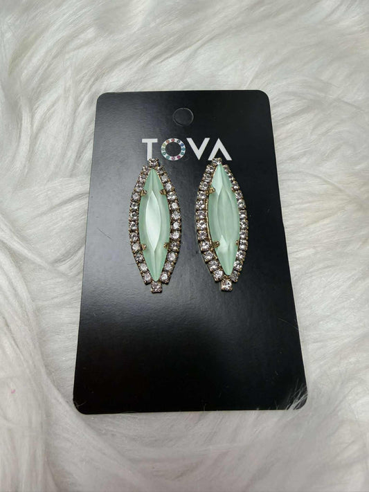 TOVA Alyssa Ultra Mint Earrings
