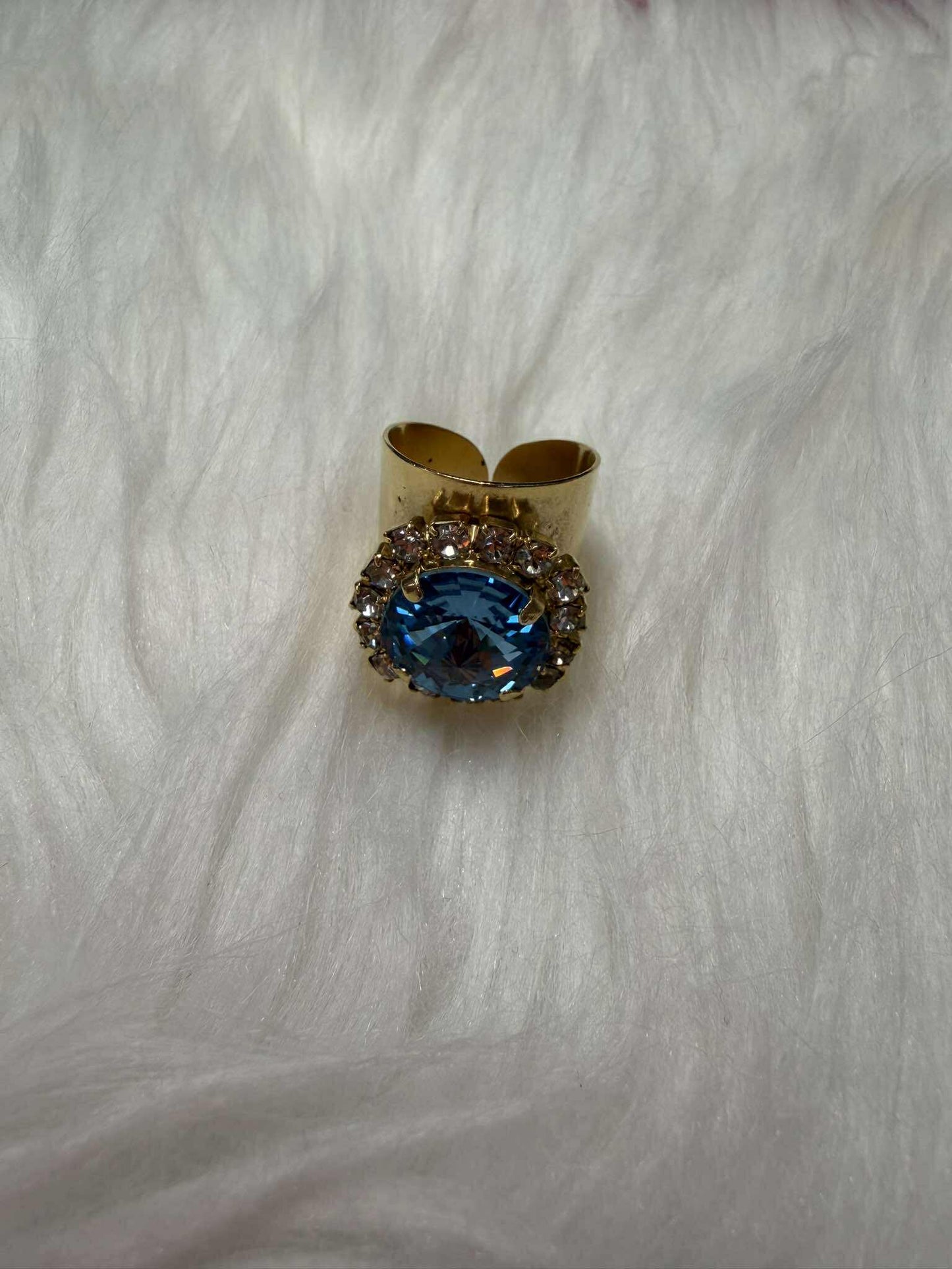 TOVA Jacci Ice Blue Ring