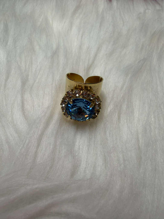 TOVA Jacci Ice Blue Ring
