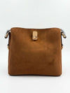 Brown Allison Satchel Bag
