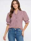 Rustic Stripes Top