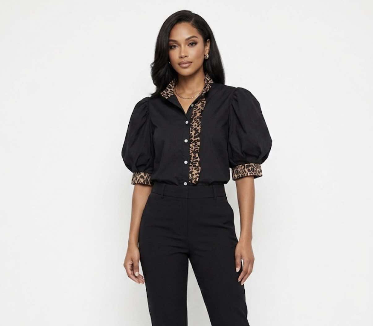 Cheetah Nights Top