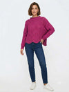 Magenta Madam Sweater