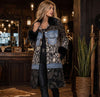 Leopard Print Patchwork Jacket