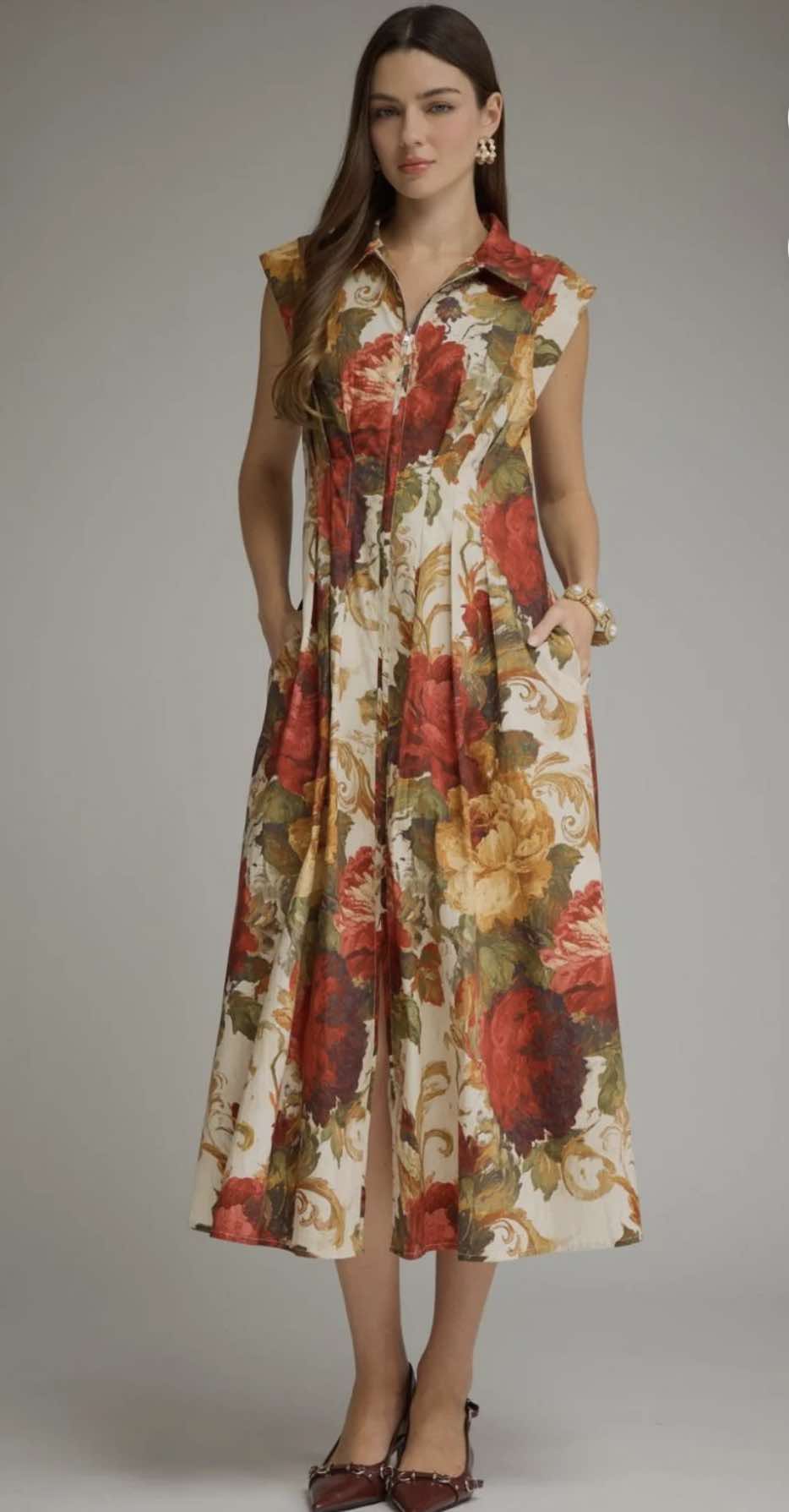 Floral Horizon Dress