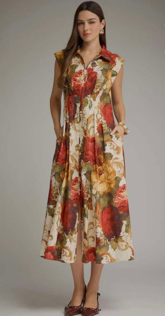 Floral Horizon Dress