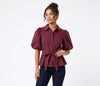 Berry Tie Top