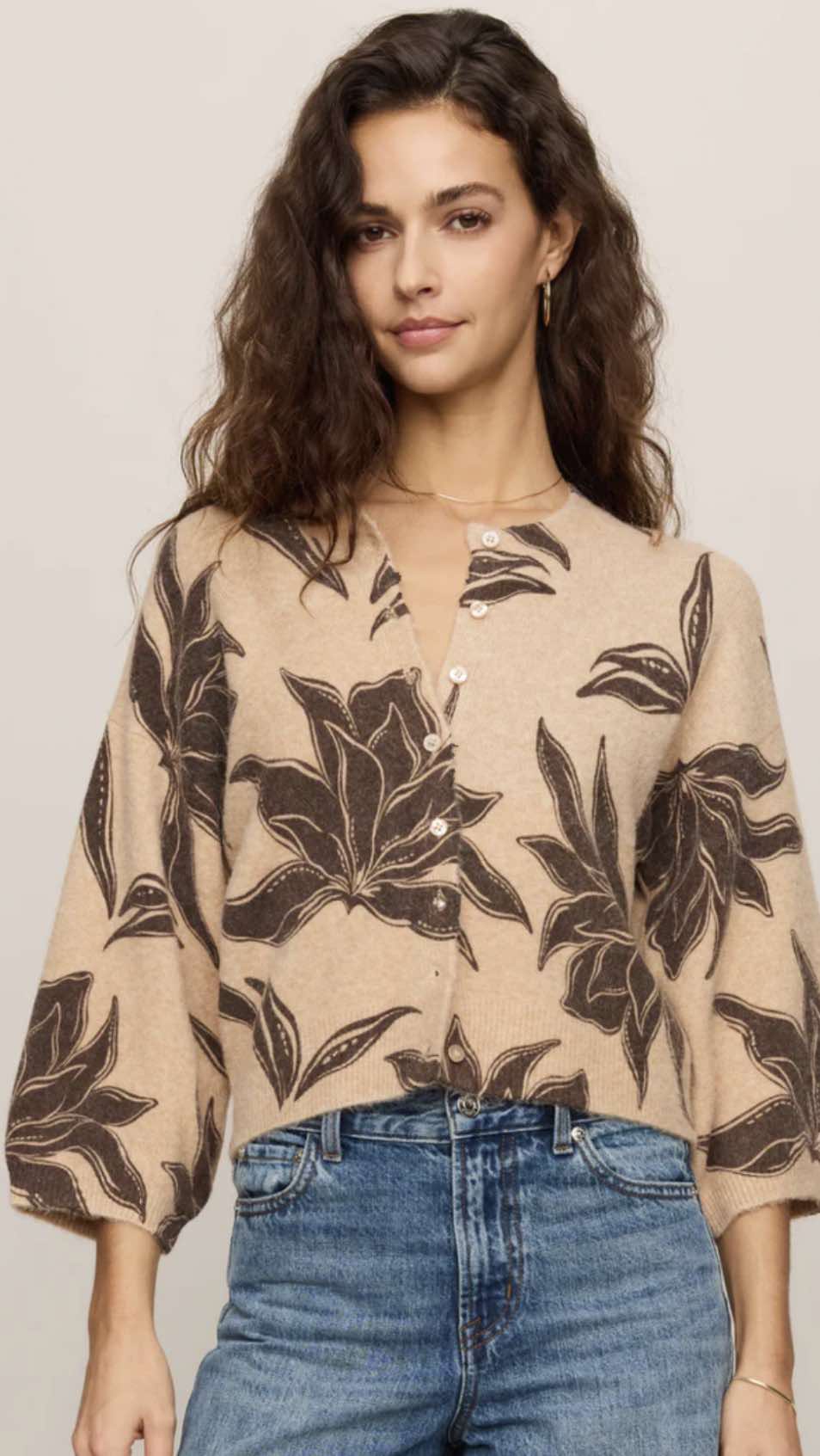 Valor Floral Cardigan