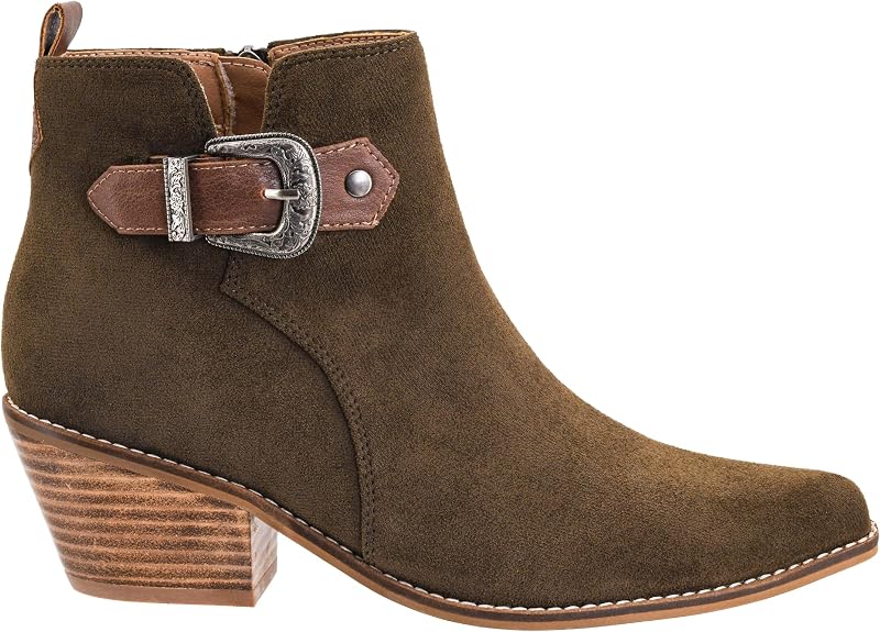 On The Lookout Moss Booties