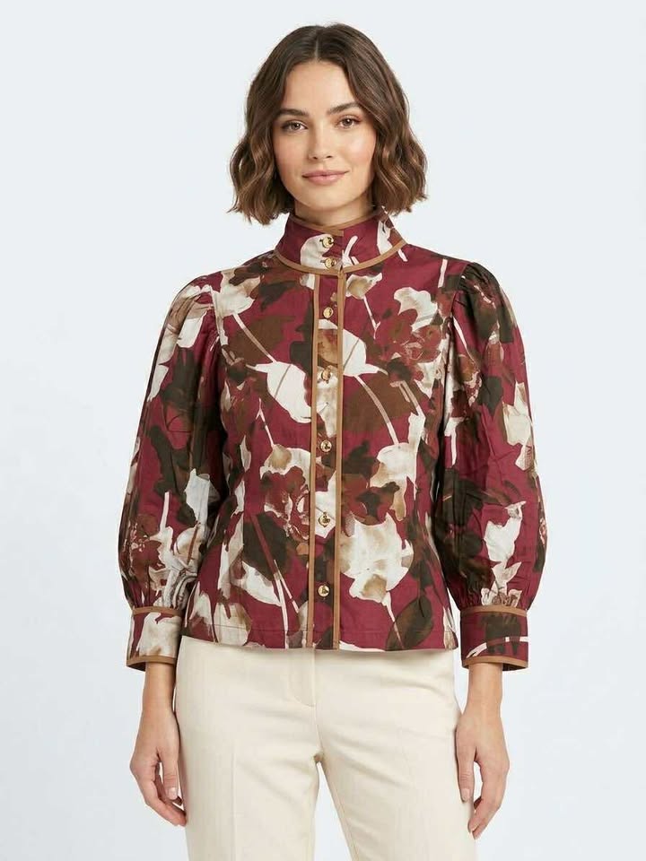 Autumn Orchid Top