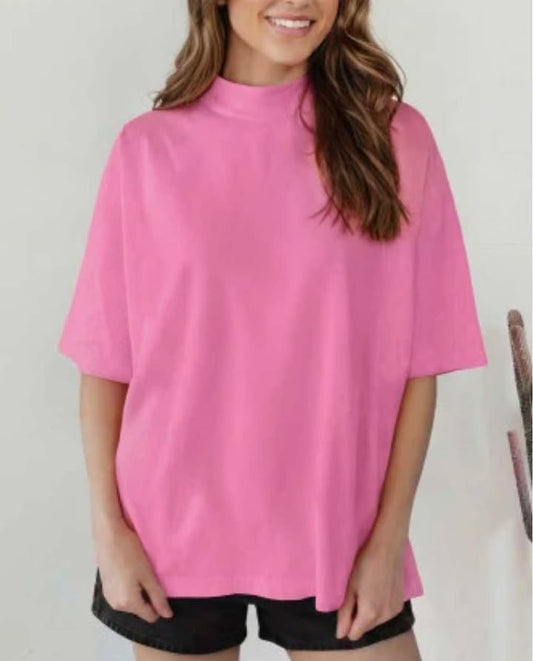 Bright N Pink Top
