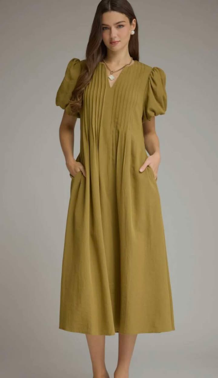 Simply Green Dress