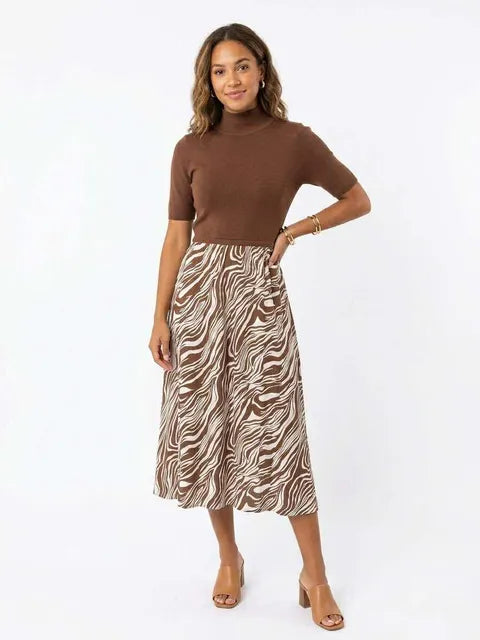 Autumn Zebra Dress