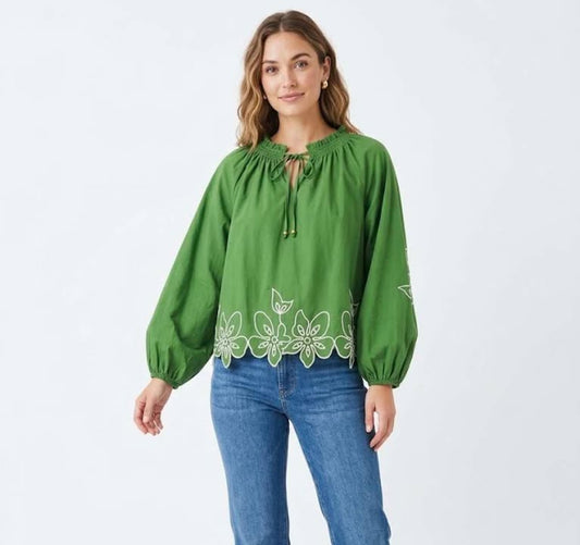 Forest Florals Top