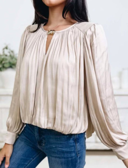 Tan Sleek Top