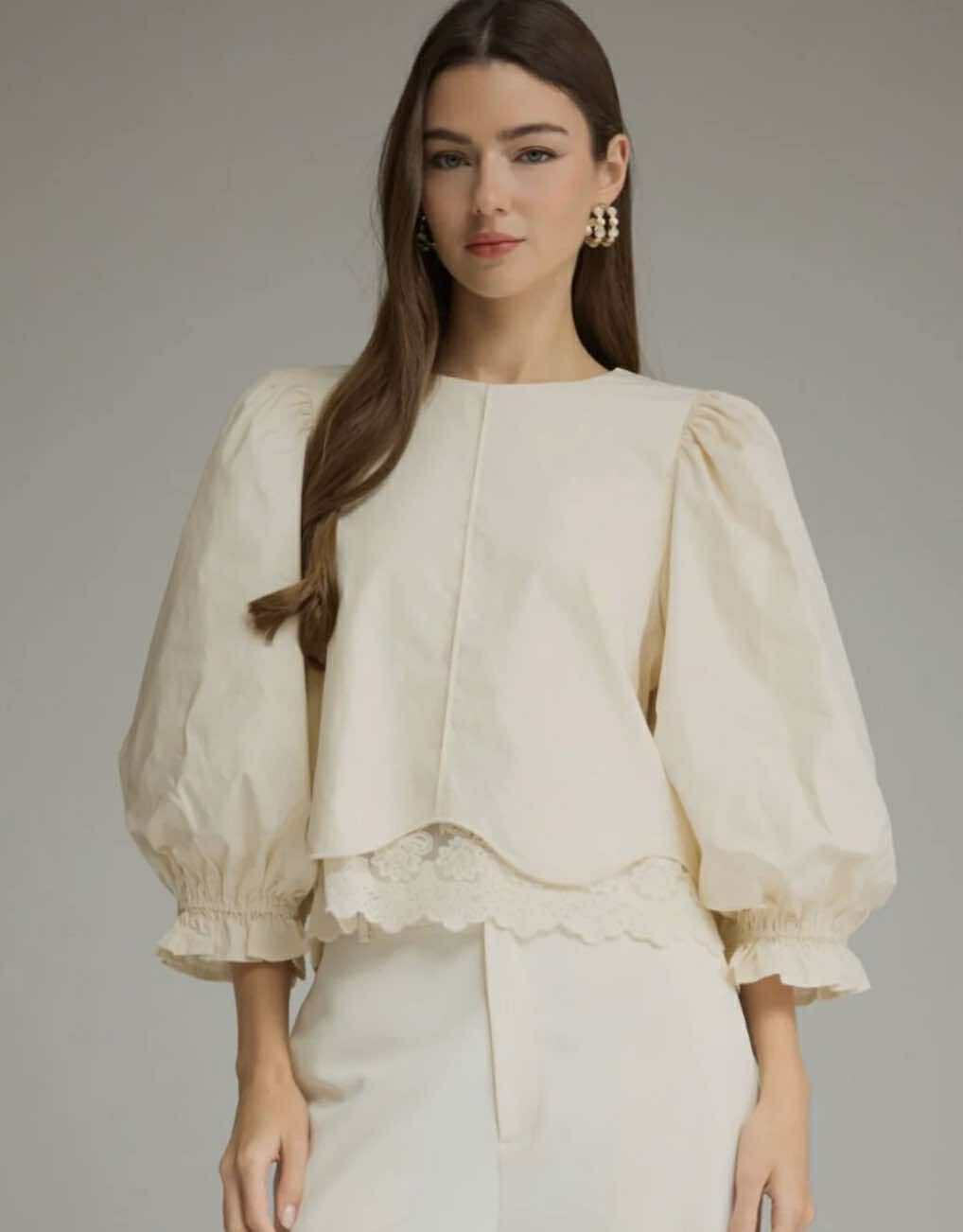 Ivory Beauty Top