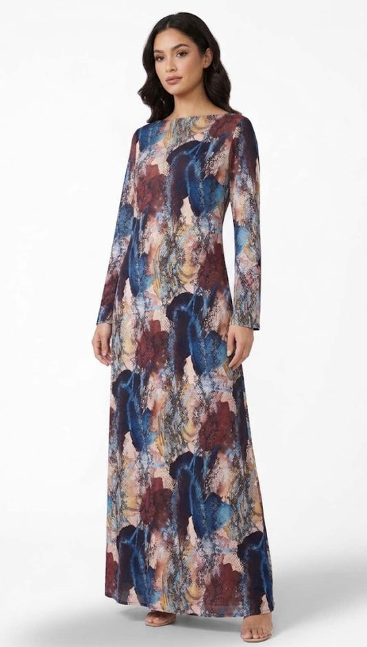 Painted Snake Dress