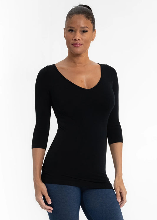 With Love Quarter Sleeve Top ONE SIZE