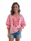 Rose Fiesta Top